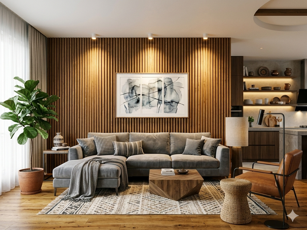 Riflajul Decorativ: Secretul unui perete accent care 