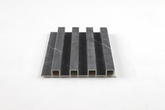Panou Riflaj WPC Premium DurON – Pietra Nero Marble | 2900 x 160 mm | Pure Core