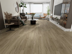 Parchet SPC Premium DurON – Stejar Classic Muted | 5.0mm + 1.0 mm IXPE | Pure Core